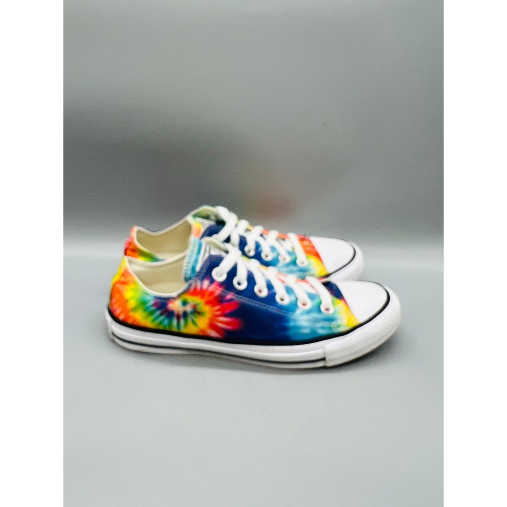 Converse Shoes Mens 7 Multi Color Tie Dye Chuck Taylor All Star Low Top Sneakers